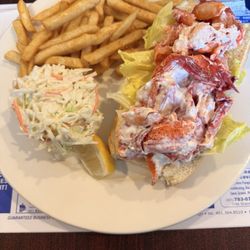 Delicious lobster roll ! This place doesn't just do great breakfasts. Lunch was amazing!