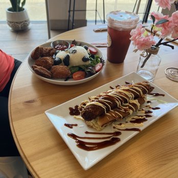 Okaeri Cafe - Kids meal and the deep fried hotdog - Japanese Near Me - Richardson, Texas Okaeri Cafe - Kids meal and the deep fried hotdog - Japanese Near Me - Richardson, Texas