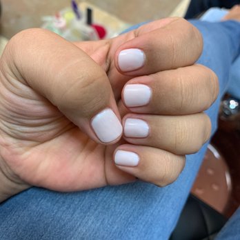 Custom Nails - Opi "funny bunny" love this soft color - Nail Salons Near Me - Detroit, Michigan Custom Nails - Opi "funny bunny" love this soft color - Nail Salons Near Me - Detroit, Michigan