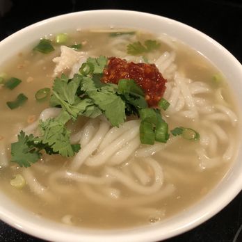 Bangkok - Kao Piek ( Banh kanh ) chicken base with homemade noods. Soooo perfect - Thai Near Me - Danbury, Connecticut