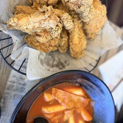 Soonheene - 26. Tteokbokki Stir-Fried Rice Cake and wings original