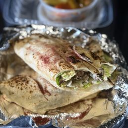 Beef Shawarma Wrap Beef Shawarma Wrap