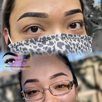 Liquid Cosmetics By M.G - Ombré brows - Expresso, will lighten 2 shades - Permanent Makeup Near Me - Pasadena, Texas Liquid Cosmetics By M.G - Ombré brows - Expresso, will lighten 2 shades - Permanent Makeup Near Me - Pasadena, Texas