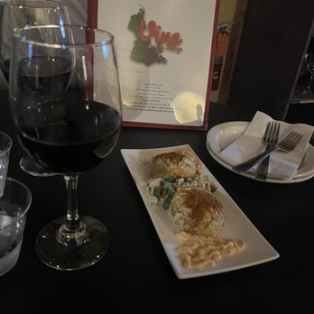 Vine in the Village - Crab cake appetizer - Wine Bars Near Me - Bulverde, Texas Vine in the Village - Crab cake appetizer - Wine Bars Near Me - Bulverde, Texas