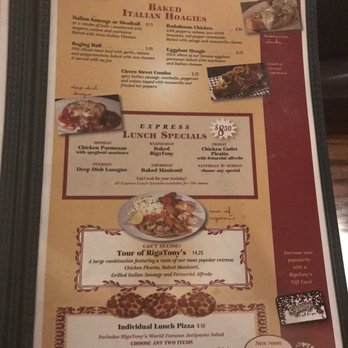 RigaTony's Authentic Italian - Italian Near Me - Tempe, Arizona