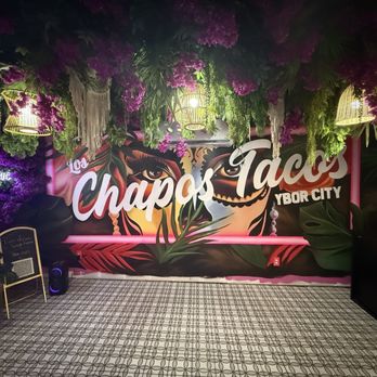 Los Chapos Tacos - New art at los chapos Así que él es - Tacos Near Me - Tampa, Florida Los Chapos Tacos - New art at los chapos Así que él es - Tacos Near Me - Tampa, Florida