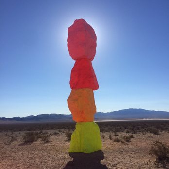 Seven Magic Mountains - Awesome! - Public Art Near Me - Las Vegas, Nevada Seven Magic Mountains - Awesome! - Public Art Near Me - Las Vegas, Nevada