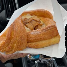 Cinnamon pear danish Cinnamon pear danish