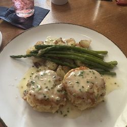 The Rail Stop Restaurant - Crab cakes