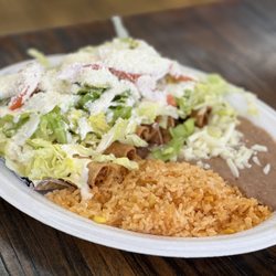 Tacos Los Plebes - Chicken flautas.