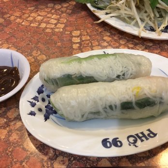 Pho New - Summer Rolls (Shrimp Only) 3.95 - Vietnamese Near Me - Herndon, Virginia