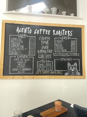 Menu photo 3 Acento Coffee Roasters San Diego, CA Menu photo 3 Acento Coffee Roasters San Diego, CA