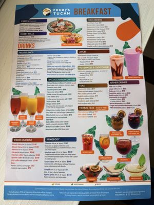 Menu photo 1 Fredy's Tucan Puerto Vallarta, JAL