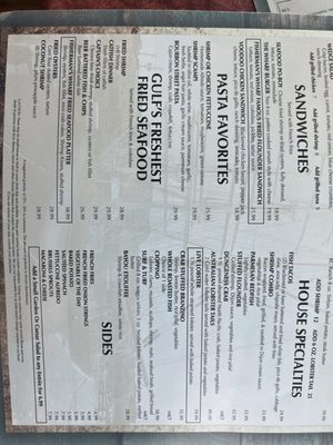 Menu photo 3 Fisherman's Wharf Galveston, TX Menu photo 3 Fisherman's Wharf Galveston, TX
