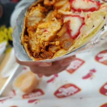 AJ's Hot Chicken - Burrito (PROCEED WITH CAUTION) - Chicken Shop Near Me - Richardson, Texas