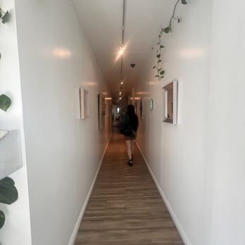 Hugh Spa - Hallway into locker rooms - Day Spas Near Me - Los Angeles, California