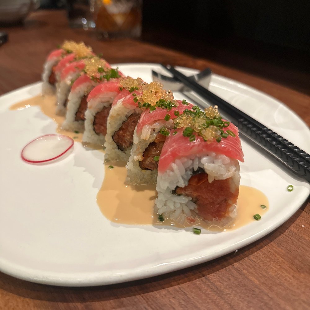 Sushi Mon - Truffle Tuna Roll - Japanese Near Me - Raleigh, North Carolina Sushi Mon - Truffle Tuna Roll - Japanese Near Me - Raleigh, North Carolina