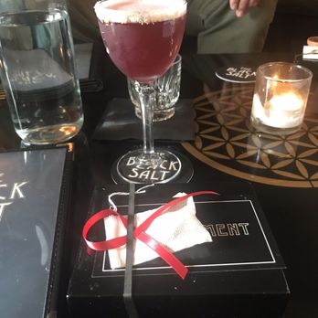 The Black Salt - The drink is called the "Enchantment" and the "Ritual" was a love spell  Both were deliciously fun! - Cocktail Bars Near Me - Hamtramck, Michigan