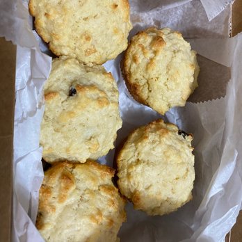 Mary O’s - The scones! One had already been eaten - Irish Pub Near Me - New York, New York
