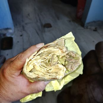 Nando's Taco Shop - After 2 bites in and it's all tortilla and barely any meat. - Mexican Near Me - Lemon Grove, California