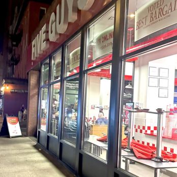 Five Guys - Exterior - Burgers Near Me - New York, New York