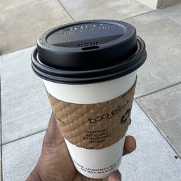 Chai latte. Smelled like heaven and tasted really good.