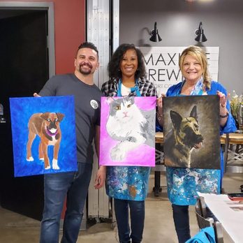 Pinot's Palette - Paint your pet!  So special and so much fun.  You have to go to Pinot's Palette! - Paint & Sip Near Me - Fort Collins, Colorado