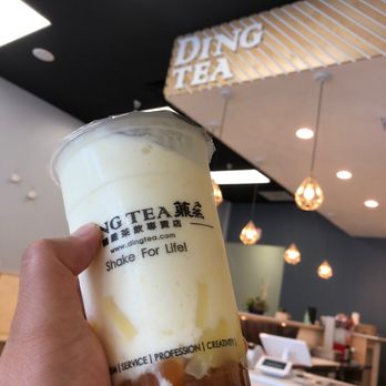 Dinh Tea Oak Park - Flavor of the day: Pina Colada smoothie with boba. - Bubble Tea Near Me - Lenexa, Kansas