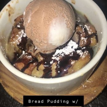 Songkran Thai Kitchen - White Chocolate Bread Pudding - Thai Near Me - Houston, Texas
