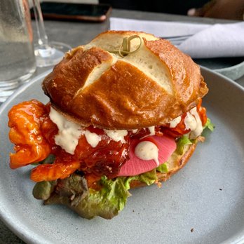 ANJU - Spicy Chicken Sandwich - Korean Near Me - Washington, DC, District of Columbia