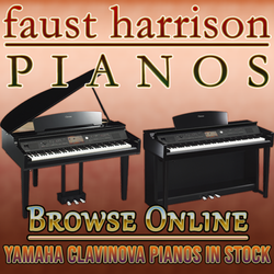 Faust Harrison Pianos - Yamaha Clavinova Digital Pianos are in Stock. We are the Connecticut area's exclusive & authorized Yamaha Piano Dealer.
