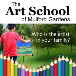 The Art School of Mulford Gardens - Mulford Gardens Park a beautiful place to learn how to draw and paint.