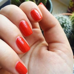 Gel polish on my natural nails