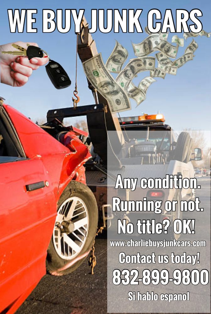 CHARLIE BUYS JUNK CARS Updated April 2024 Request Information