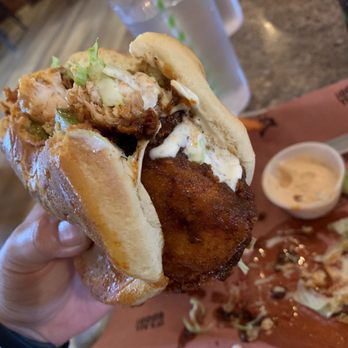 The Lancaster Smokehouse - Nashville hot chicken sandwich - Smokehouse Near Me - Kitchener, Ontario The Lancaster Smokehouse - Nashville hot chicken sandwich - Smokehouse Near Me - Kitchener, Ontario