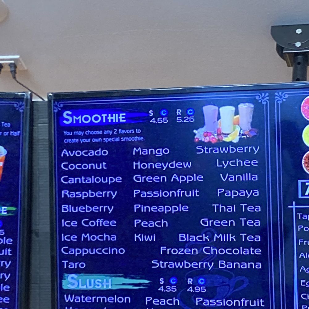 Meetcha Bubble Tea Cafe - Smoothies and Slushies - Bubble Tea Near Me - Plano, Texas