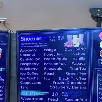 Meetcha Bubble Tea Cafe - Smoothies and Slushies - Bubble Tea Near Me - Plano, Texas