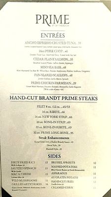 Menu photo 2 Prime at Sky Meadow Nashua, NH Menu photo 2 Prime at Sky Meadow Nashua, NH