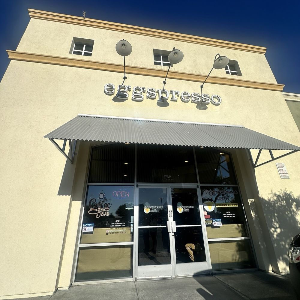 Eggspresso - Outside - Breakfast & Brunch Near Me - Petaluma, California Eggspresso - Outside - Breakfast & Brunch Near Me - Petaluma, California