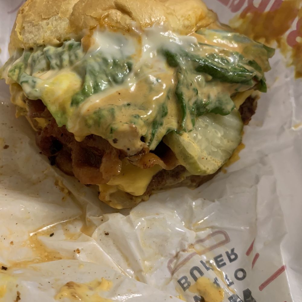 Smashburger - Double Bacon Smash Turkey Burger - Burgers Near Me - Durham, North Carolina Smashburger - Double Bacon Smash Turkey Burger - Burgers Near Me - Durham, North Carolina