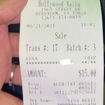 Hollywood Nails - Nail Salons Near Me - Bensalem, Pennsylvania