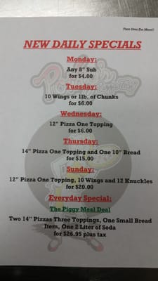 Menu photo 3 Porky's Pizza Trof Oak Harbor, OH Menu photo 3 Porky's Pizza Trof Oak Harbor, OH