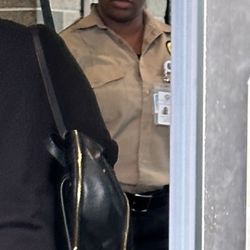 Broward County Clerk of Court-Plantation - This WPA security guard did not let people wait inside and disregarded hot babies, kids and pregnant women.