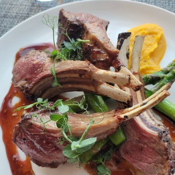 Stage Restaurant - Rack of Lamb...all double cuts - New American Near Me - Honolulu, Hawaii