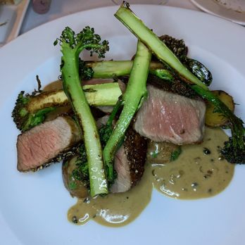 La Sen Bistro - New York with Cognac Sauce, Fingerling Potatoes - French Near Me - Walnut Creek, California La Sen Bistro - New York with Cognac Sauce, Fingerling Potatoes - French Near Me - Walnut Creek, California