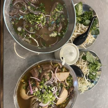 Zen Pho & Noodles - #2 Pho Tai (Ribeye Beef) and # Bun Bo Hue Before - Korean Near Me - Saint Johns, Florida Zen Pho & Noodles - #2 Pho Tai (Ribeye Beef) and # Bun Bo Hue Before - Korean Near Me - Saint Johns, Florida