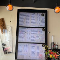 Honey Teapresso - Menu