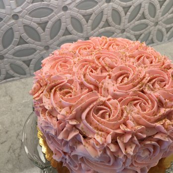 Munch Bakery - I love the little gold flakes on top! The chocolate cake underneath was marvelous!! - Desserts Near Me - Torrance, California
