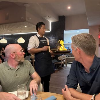 Greek Bistro - Service with a smile AND flames! - Greek Near Me - Glendale, California Greek Bistro - Service with a smile AND flames! - Greek Near Me - Glendale, California