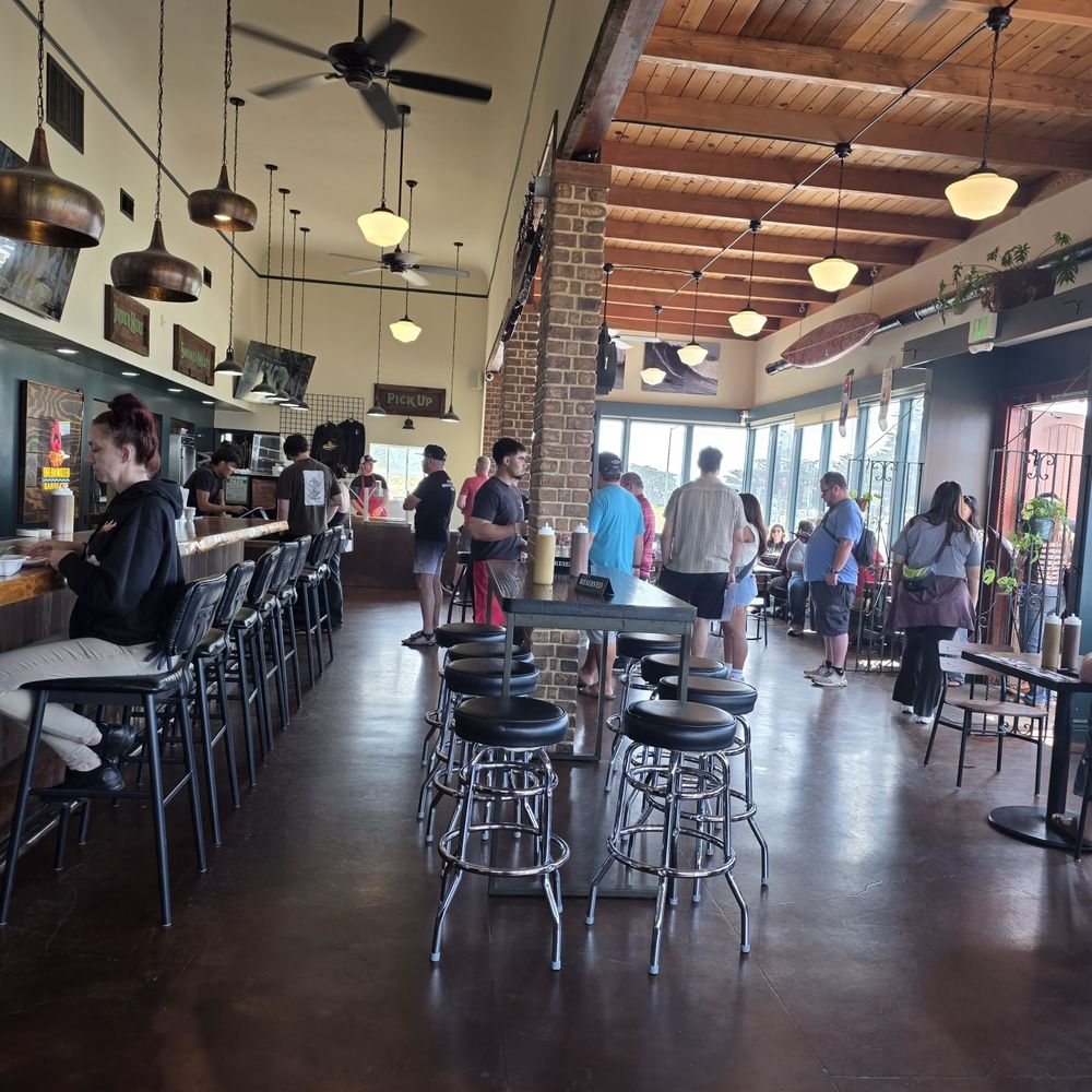Breakwater Barbecue - Interior view - Barbeque Near Me - El Granada, California